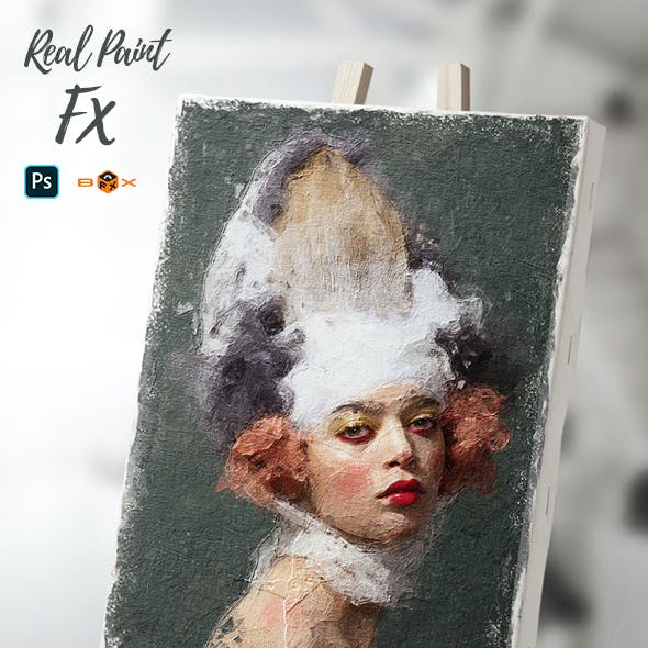 Real Paint FX - Photoshop Add-On